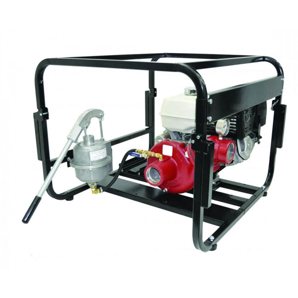 02.5FP13HR GAS HP FIRE PUMP 2 1/2 IN HONDA ROLL