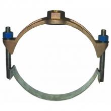 AY McDonald 4148-390 - 3835F 8X1 SS SGL STRAP SADDLE 9.05 X AWWA FLT GSKT