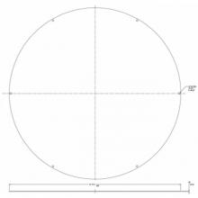 AY McDonald 4189-025 - 90-BOT 18 ALUMINUM BOTTOM FOR PIT SETTERS