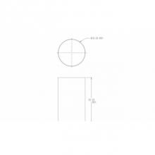 AY McDonald 4189-355 - 89-PIT 18X24 PVC PIT ONLY-NO HOLES- 18 DIA-24 HI