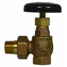 AY McDonald 4420-057 - 4431T 1 1/2 ANGLE RADIATOR VALVE FNPT X MNPT