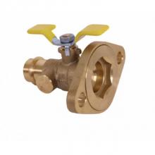 AY McDonald 4423-454 - 2029P 1 1/4 FULL PORT BALL VALVE PRESS X ROTATING FLANGE T HNDL