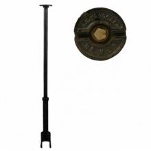 AY McDonald 4510-444 - 5607LRPS 5 ARCH CURB BOX PENTAGON SWR LID L/ROD 1 UPPER SM BASE