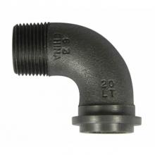 AY McDonald 4815-738 - BLK METER SWIVEL 10LT-3/4 MNPT 90 ELBOW