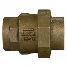 AY McDonald 5040-005 - 701-3EE 33 INL SGL CHK 3/4 FNPTx3/4 FNPT-NL