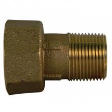 AY McDonald 5124-180 - 74620H 3/4X3/4X1.44 MTR CPLG W/INT HEX MTR X MNPT -NL