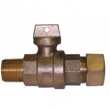 AY McDonald 5126-010 - 74104BT 3/4 BALL CORP/CURB MNPT  X CTS - NL