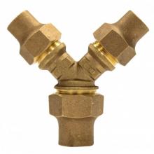 AY McDonald 5127-081 - 708YSCC 1X3/4 Y-BRANCH FLARE X (TWO) FLARE - NL