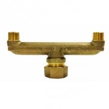 AY McDonald 5127-176 - 708UTM 1 1/2X3/4X7.5 U-BRANCH CTS X MNPT -NL