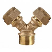 AY McDonald 5127-221 - 708Y2MQ 2X1 Y-BRANCH MNPT X (TWO) CTS -NL