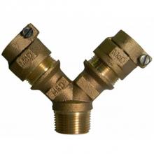 AY McDonald 5127-422 - 708YSM3 1X3/4 Y-BRANCH MNPT X (TWO) PEP - NL