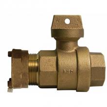 AY McDonald 5129-050 - 76102-55 3/4X5/8X3/4 BALL CURB IP X FNPT - NL