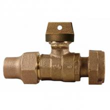 AY McDonald 5132-190 - 76100M 1X3/4X1 BALL VALVE FLARE X METER - NL