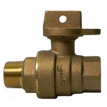 AY McDonald 5132-334 - 76107W 3/4X5/8X3/4 BALL CURB FNPT X MNPT - NL