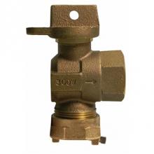 AY McDonald 5132-372 - 74646B-55 3/4 ANGLE BALL CURB SP IP X FNPT-NL