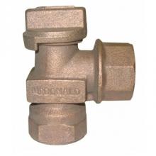 AY McDonald 5133-330 - 74604F 3/4 ANGLE PLUG CURB FNPTxFNPT-NL