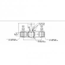 AY McDonald 5133-405 - 76100QA 1 BALL CURB ANODE CTS x ANODE CTS -NL