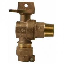 AY McDonald 5133-419 - 74606BP-22 3/4 ANGLE BALL CURB CTS X MNPT - NL