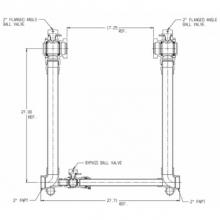 AY McDonald 5136-010 - 720B718WWFF 775X13.25 HxH MSTR LBP FPBVxFPBV FNPTxFNPT