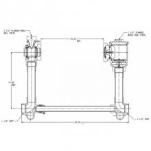 AY McDonald 5136-068 - 720-624WDFF 660 HxH MTRSTR FPBVxFPDCK FNPTxFNPT
