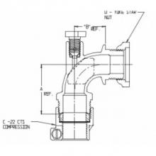 AY McDonald 5139-464 - 74779YW-22 1X04 QTR BEND W/PENT DRN CTSxYOKE-NL