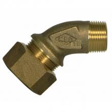 AY McDonald 5141-346 - 74750PT 1 1/2X1 EIGHTH BEND- CTSXMNPT-NL