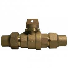 AY McDonald 5143-107 - 76104 1 1/4X1X1 1/4 MINN BALL CURB FLARE X FLARE -NL