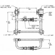 AY McDonald 5145-285 - 720R627WDFF 665.4X427 HxH MSTR HBP FPBVxFPDCK FNPTxFNPT