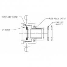 AY McDonald 5146-284 - 714-4E--LCK YOKE EXP LOCK L/ CHK 1 METER