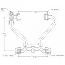 AY McDonald 5153-488 - 720-207LXDD 33 HxH MTRSTR PVxM NUT DPxDP