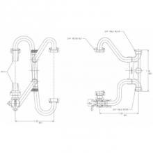AY McDonald 5159-288 - 758-207QN -2 HORI TAN RSTR SPBVxM NUT