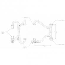 AY McDonald 5160-034 - 750-412QNDD 44 HxH TAN STR SPBVxM NUT DPxDP