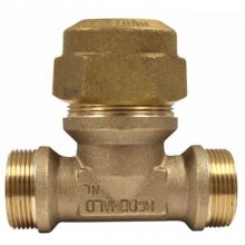 AY McDonald 5182-188 - 74763Q 3/4X1 TEE MNPT X MNPT X CTS -NL