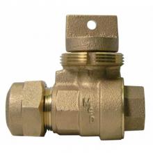 AY McDonald 5182-261 - 76106-3Q 3/4 MINN BALL CURB PEP X FNPT - NL