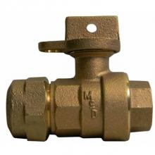 AY McDonald 5182-499 - 76102WQ 1X5/8X3/4 BALL CURB CTS X FNPT - NL