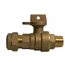 AY McDonald 5183-132 - 76107WQ 3/4 BALL CURB CTS X MNPT - NL