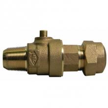 AY McDonald 5183-223 - 74701BQ 1 1/2X2 BALL CORP - AWWA X CTS - NL