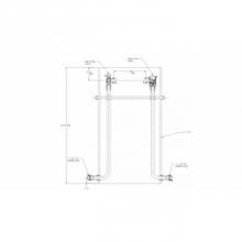 AY McDonald 5186-017 - 780W448WD22 44X21 W STYLE SGL RISER PIT SPBV X SPDCK