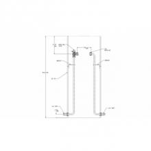 AY McDonald 5186-040 - 786-248WXPP 33X18 SGL RISER PIT BRKT SPBV X M NUT-NL