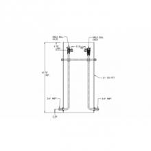 AY McDonald 5186-048 - 780W254WDPP 33X18 W STYLE SGL RISER PIT SPBV X FPDCK
