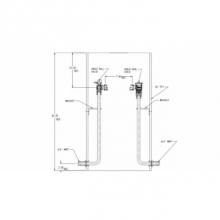 AY McDonald 5186-161 - 786-236WDPP 33X18 SGL RISER PIT BRKT SPBV X FPDCK-NL
