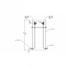 AY McDonald 5186-265 - 780W272JJPP 33X18 W STYLE SGL RISER PIT FPBV X FPBV