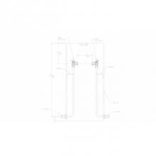 AY McDonald 5188-020 - 7186-248WWPP 33X18 FLT LD SGL RISER PIT BRKT SPBVxSPBV