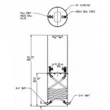 AY McDonald 5189-065 - 790-360KFPP 330X18 SGL COIL FPBVxFPDCK MNPT X MNPT