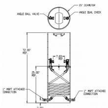 AY McDonald 5189-287 - 790-148QFPP 440X15X415 SGL COIL SPBVxFPDCK MNPTxMNPT