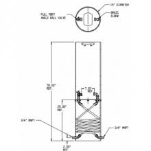 AY McDonald 5189-338 - 790-281KNPP 330X15 SGL COIL FPBVxM NUT MNPTxMNPT