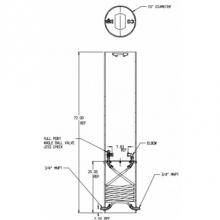 AY McDonald 5189-383 - 790-272TNPP 330X15 SGL COIL FPBVxELL MNPTxMNPT