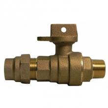 AY McDonald 5192-326 - 76107WG 3/4 BALL CURB CTS X MNPT - NL