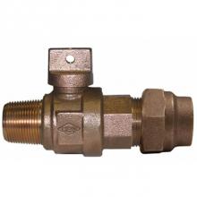 AY McDonald 5192-369 - 74101BCAPG 3/4 BALL CORP/CURB AWWA X CTS - NL