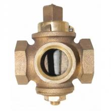 AY McDonald 5213-003 - 79711W 3/4 PLUG CURB SQ HEAD 3 WAY FNPT-NL